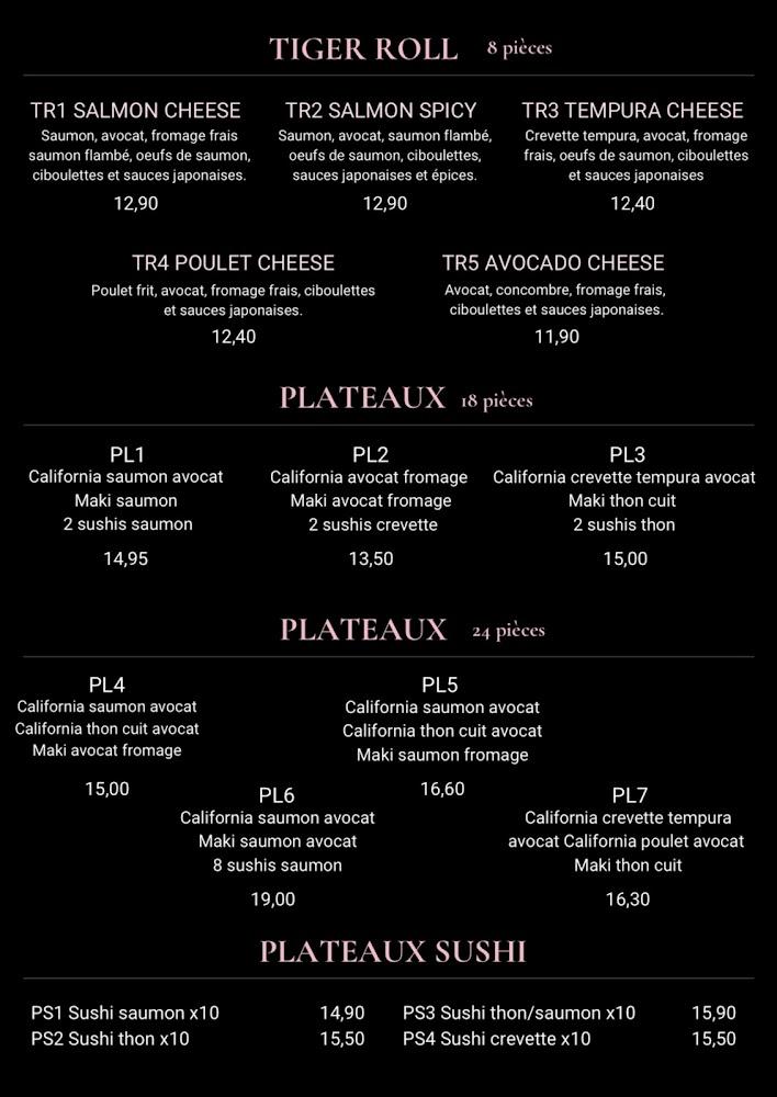 Sakura Sushi - Menu Image 3